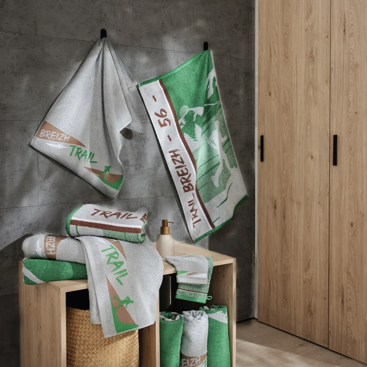 Trail 56 Serviette de bain
