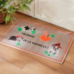 Un bisou ou la vaisselle ! Tapis de cuisine