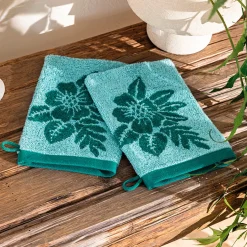 Une fable des bois 2 gants de toilette