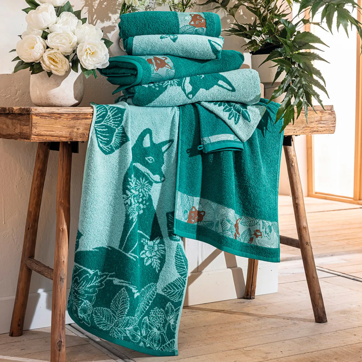 Une fable des bois Linge de bain