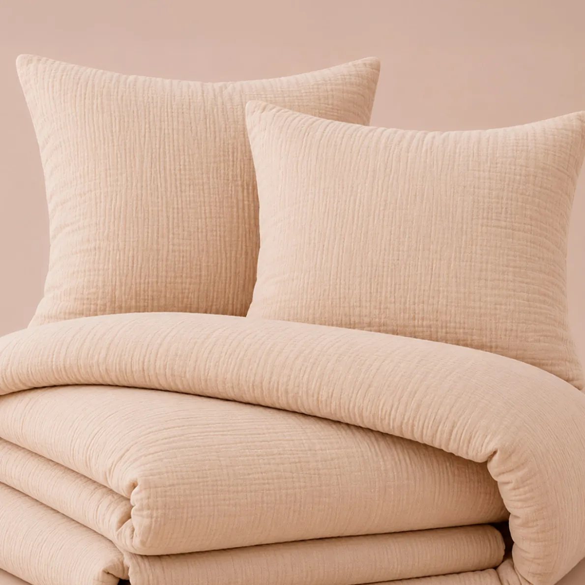 Une note de douceur Housse de couette et taie d'oreiller