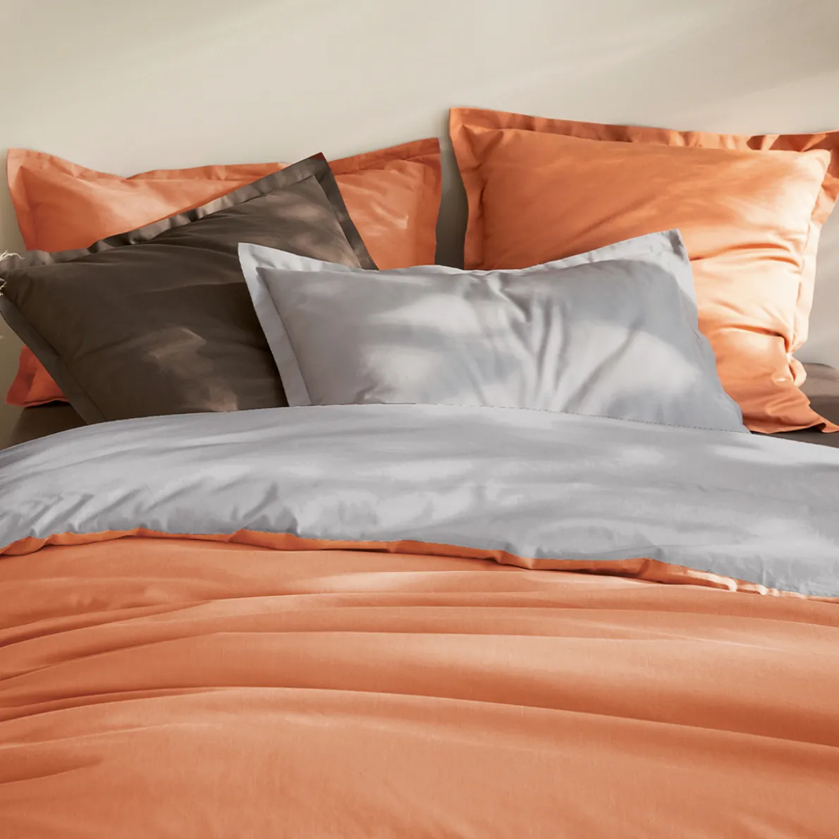 Unis lit Housse de couette