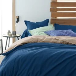 Unis lit Housse de couette