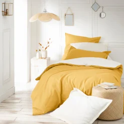 Unis lit Housse de couette