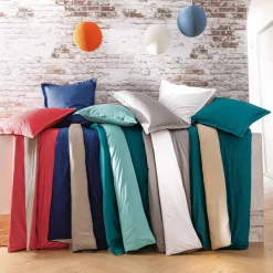 Unis lit Housse de couette