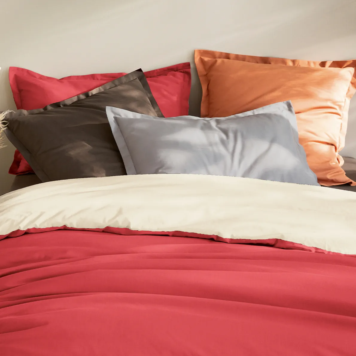 Unis lit Housse de couette