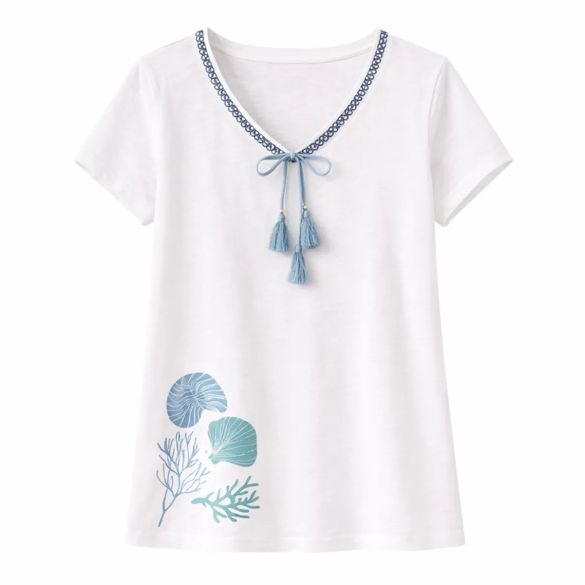 Vague de coquillages T-shirt
