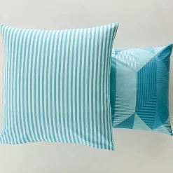 Variations turquoise Linge de lit
