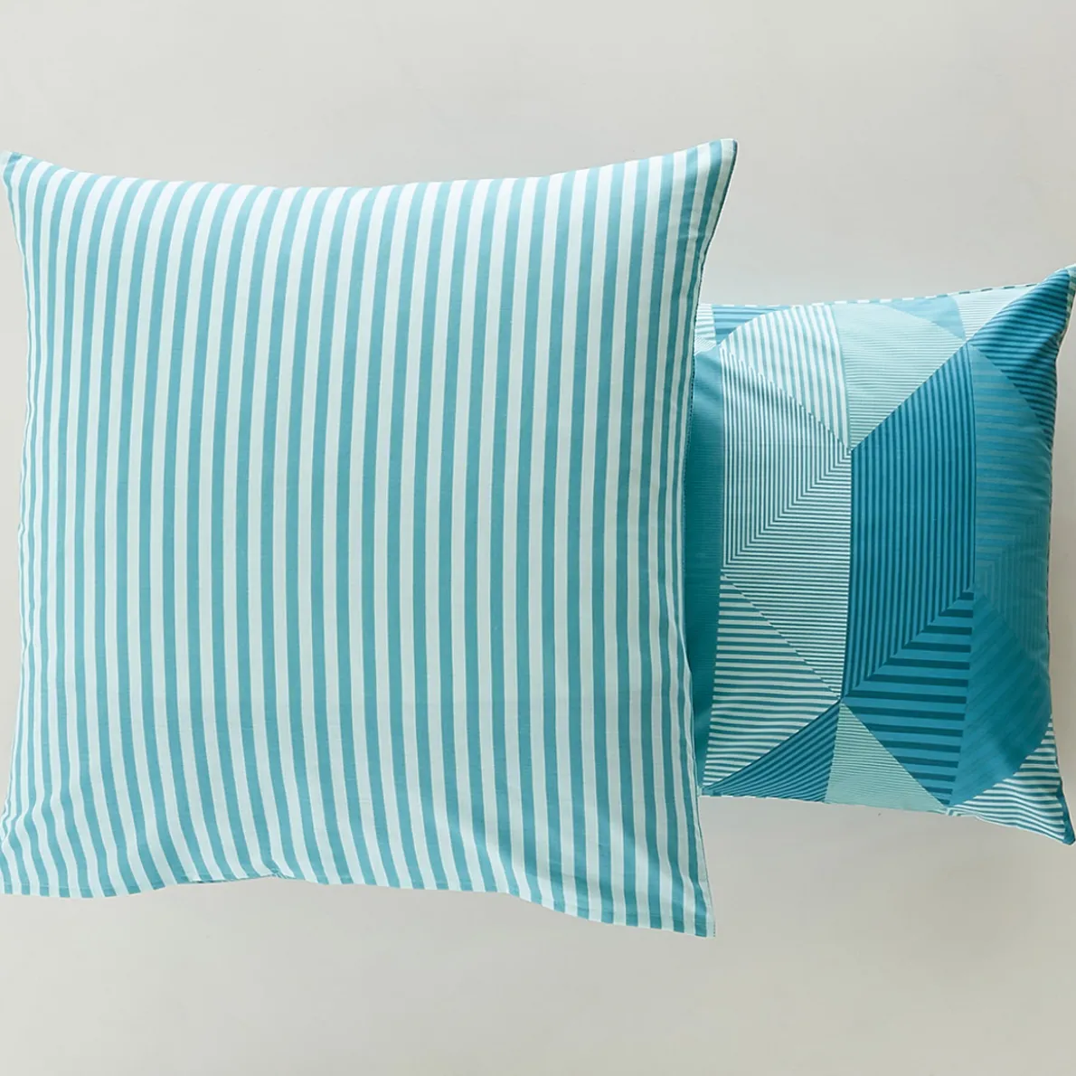 Variations turquoise Linge de lit