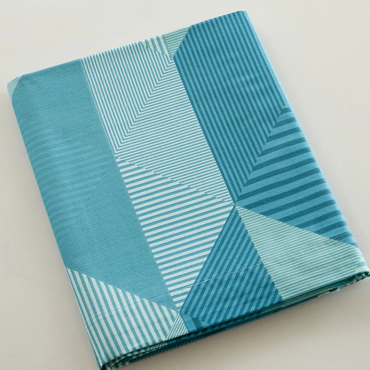 Variations turquoise Linge de lit