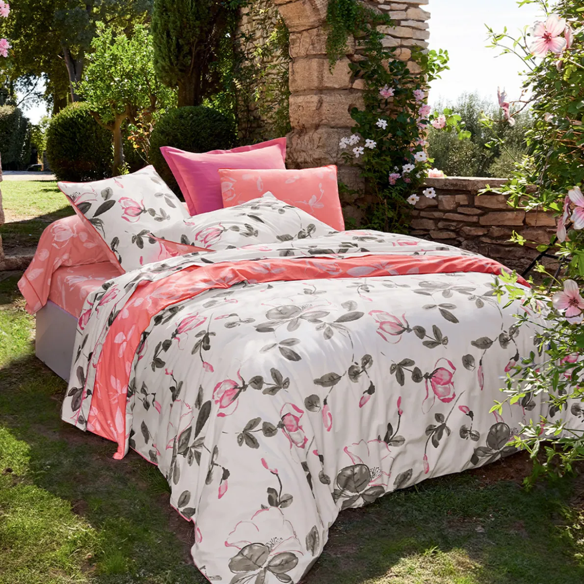 Voile de camélia Drap-housse