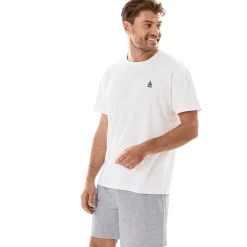 Voile à tribord T-shirt blanc